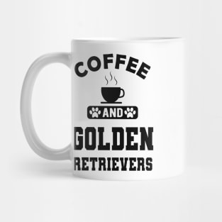 Golden Retriever - Coffee and golden retrievers Mug